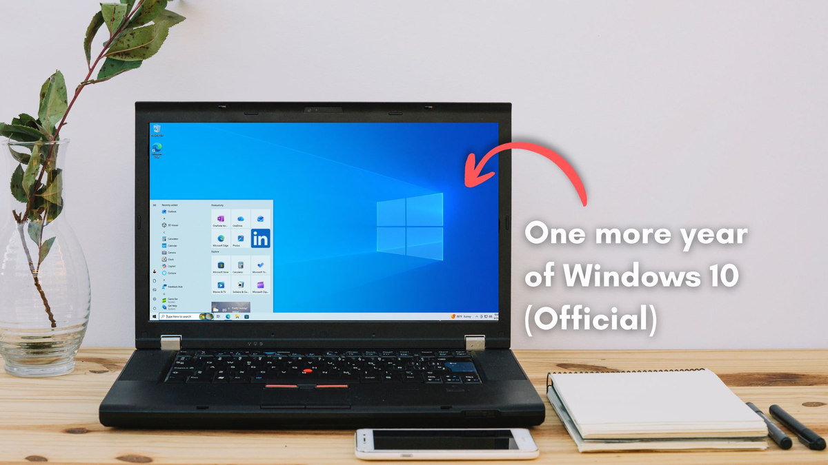 Microsoft продлевает поддержку Windows 10 ещё на один год