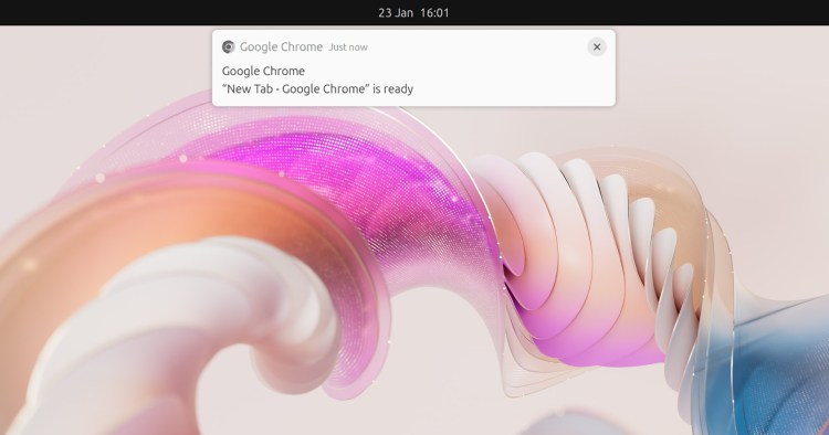 Уведомление GNOME Shell: приложение "готово"