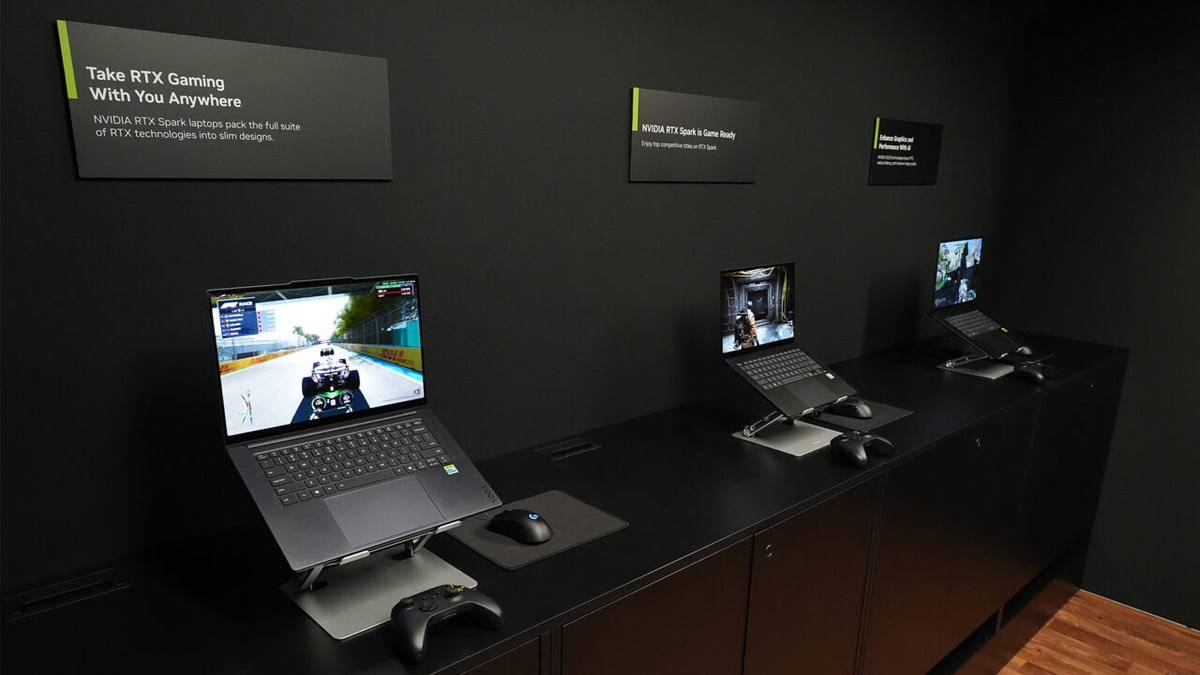 NVIDIA RTX Spark на gamescom. Изображение: NVIDIA