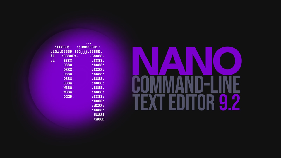 Текстовый редактор GNU Nano 9.2 получил проверку терминального вывода