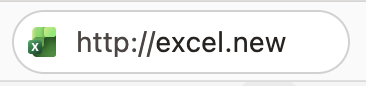 Создание новой электронной таблицы Excel